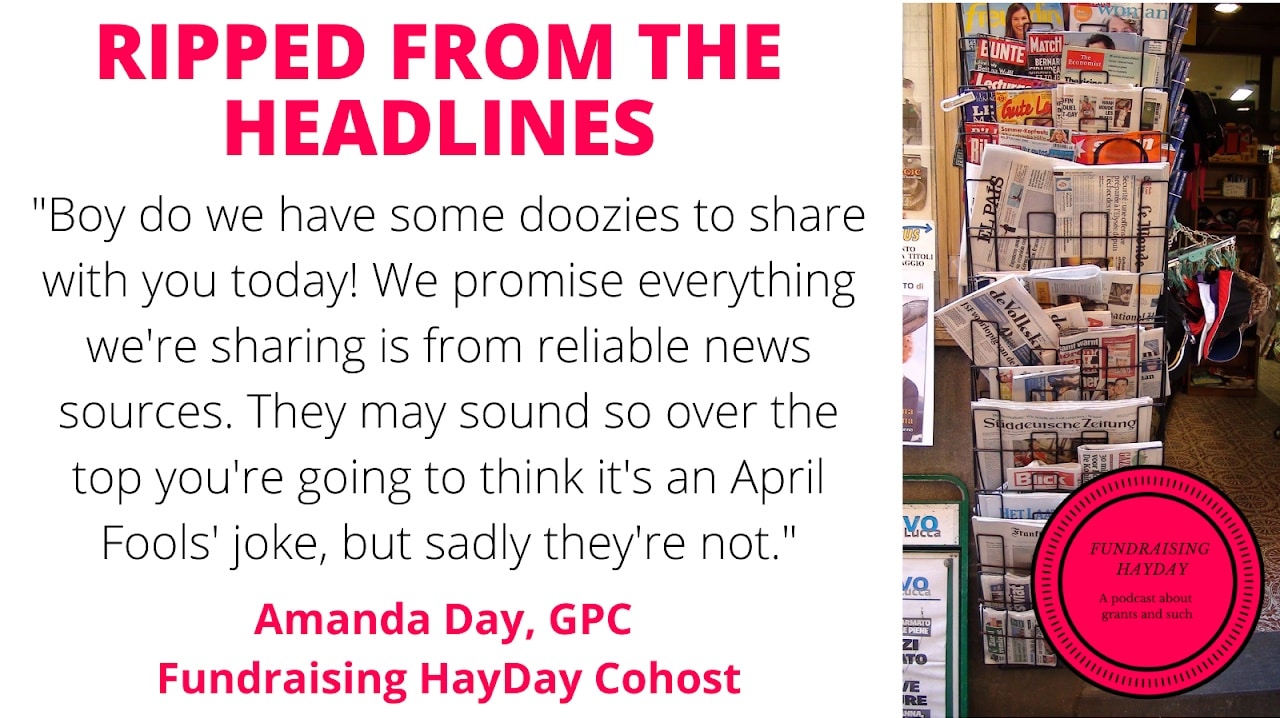 Ripped from the Headlines: Grant Fraud Ain’t No April Fool’s Prank
