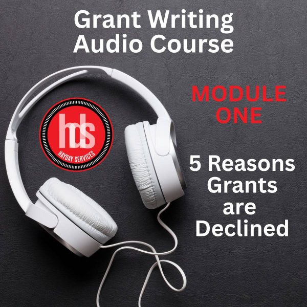 grant writing audio module 1: 5 reasons grants are declined