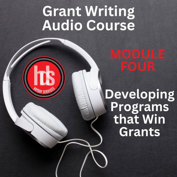 grant writing audio module 4: developing programs that win grants